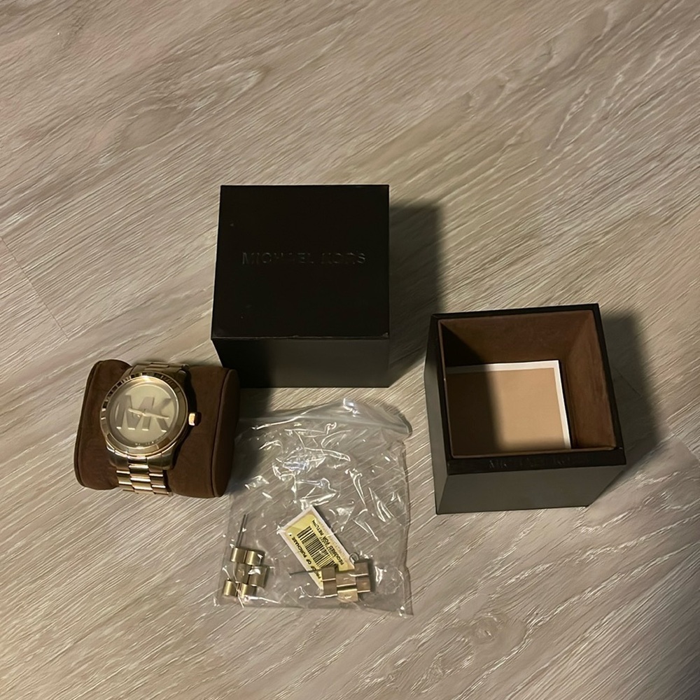 Michael Kors gold watch